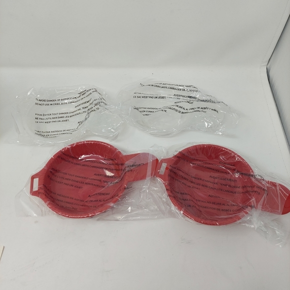 Easy Eggwich Microwave Egg Cooker Breakfast Sandwich Muffin Set Of 2 Non Stick - Picture 10 of 11